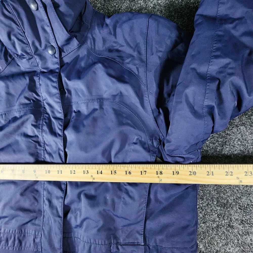 L.L. Bean Primaloft Utility Jacket Field Coat Men's Small‎ Navy Blue Full Zip